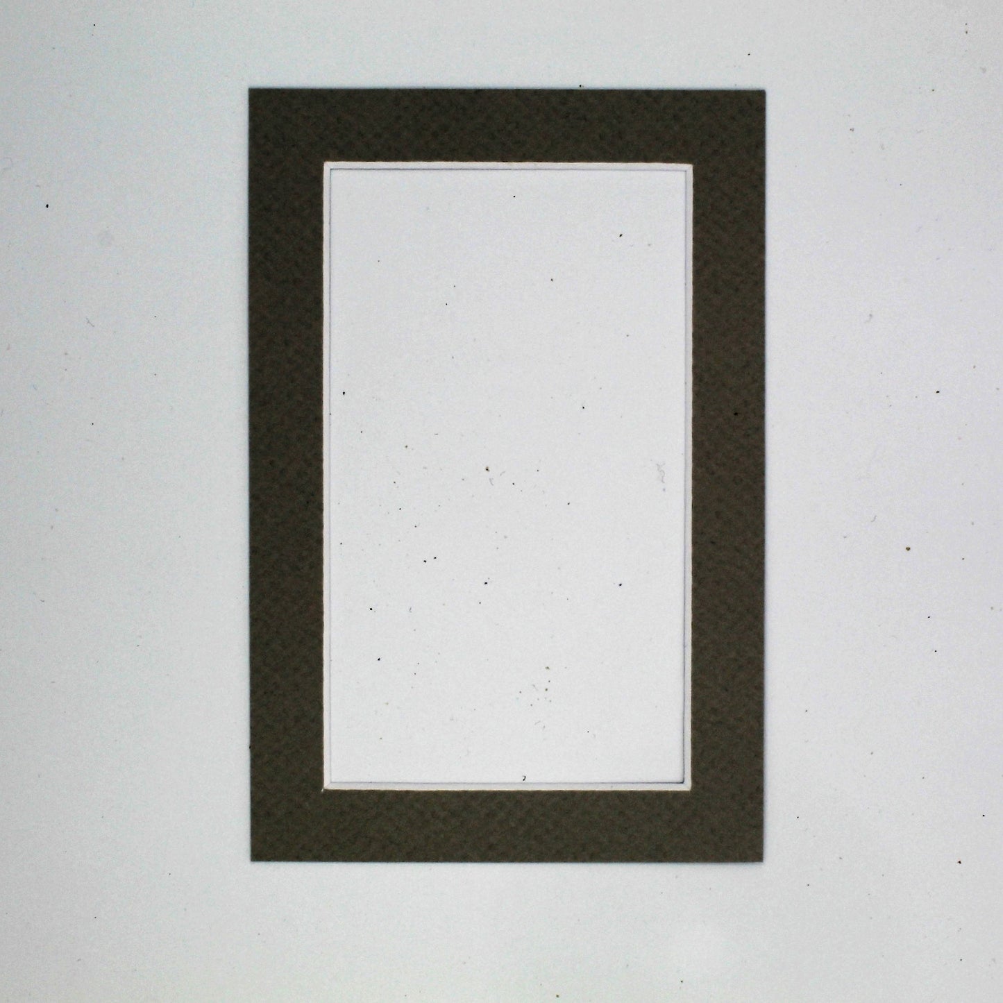 4 x 6 , White Core Single Matboard