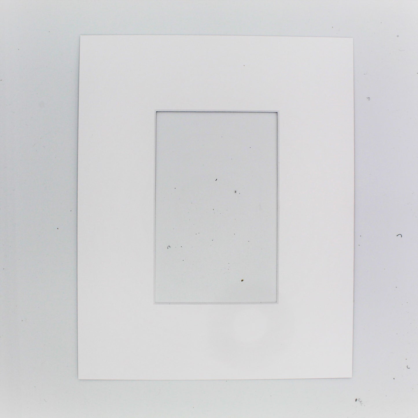 8 x 10 , White Core Single Matboard (4 x 6)