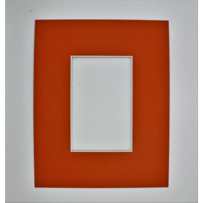 8 x 10 ,  White Core Single Matboard (4 x 6)