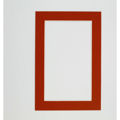 4 x 6 ,  White Core Single Matboard
