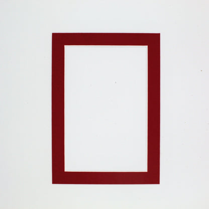 5x7 White Core Single Matboard For Framing - Acid Free Matboard Online