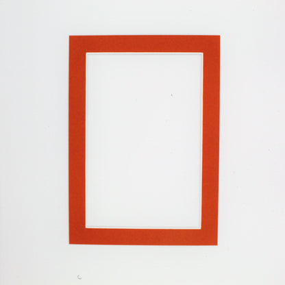 5x7 , White Core Single Matboard