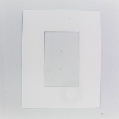8 x 10 ,  White Core Single Matboard (4 x 6)