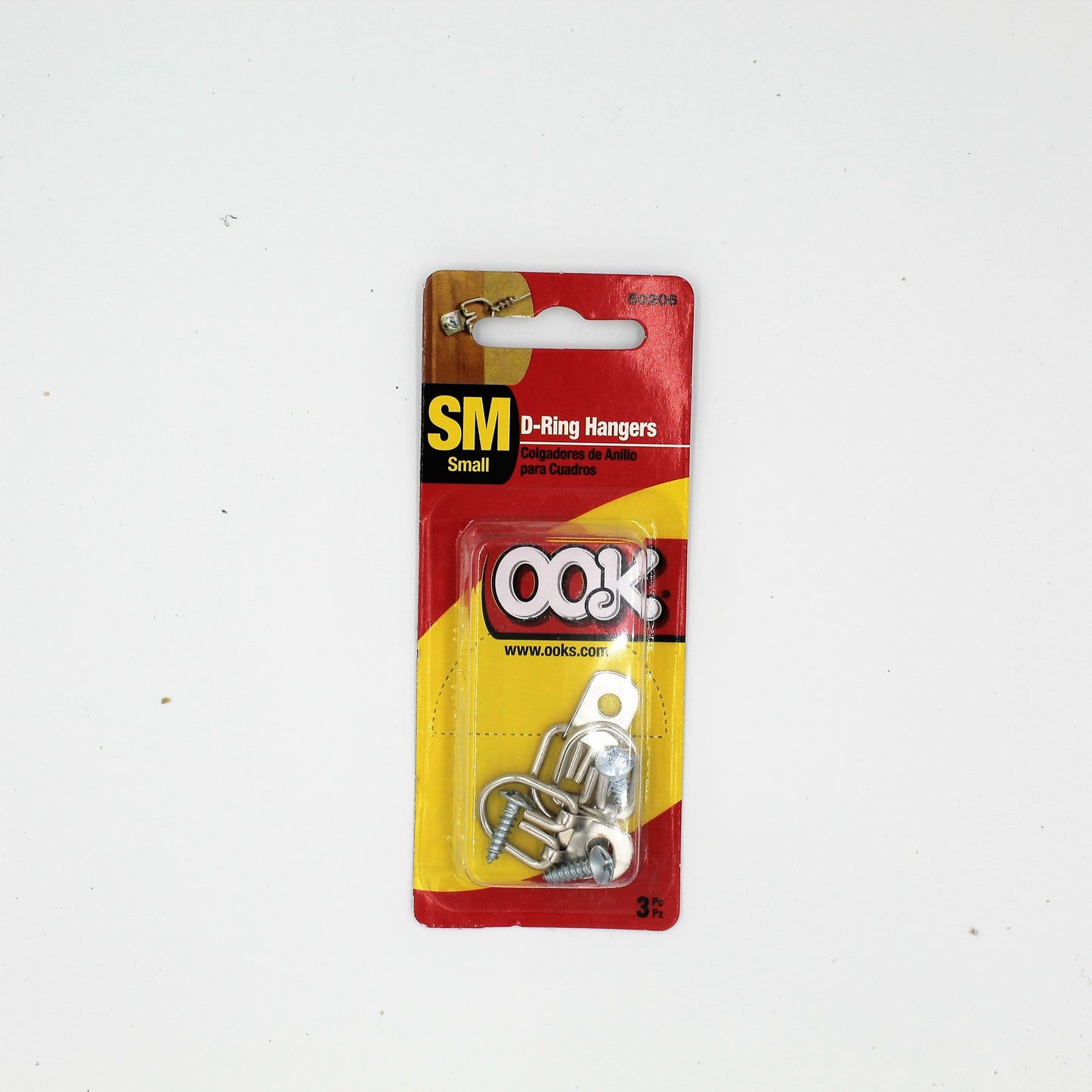 OOK Small D-Ring Hanger for Art and Frame Mounting - Wall Accessories